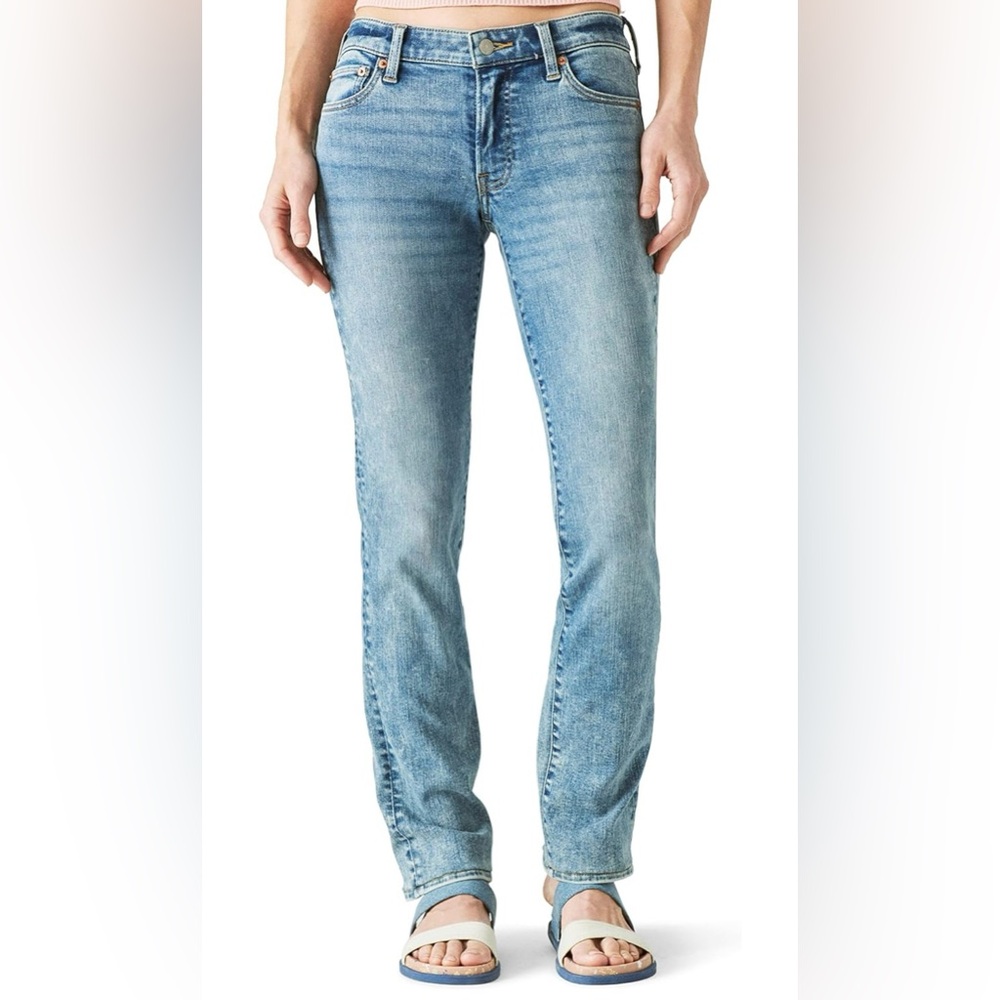 Lucky Brand Light Blue Straight Leg Jeans